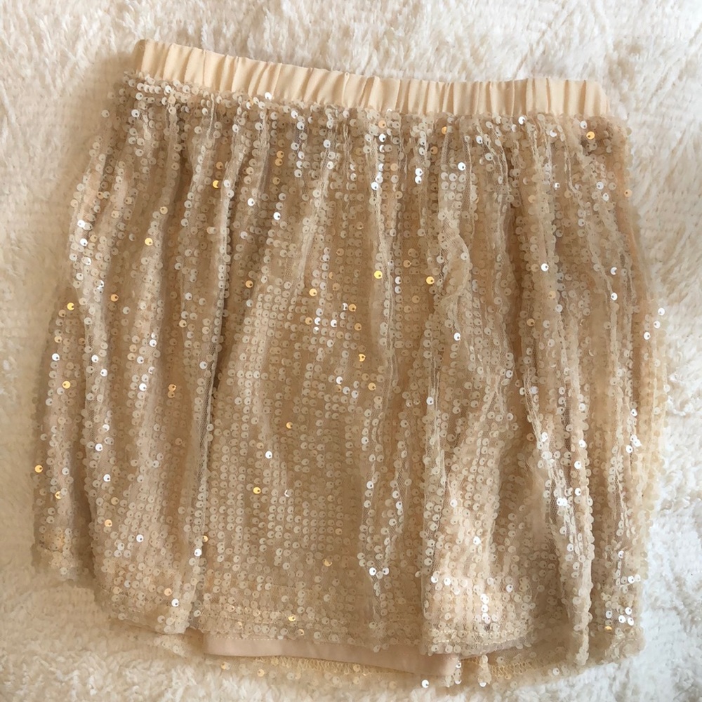 Sequin skirt